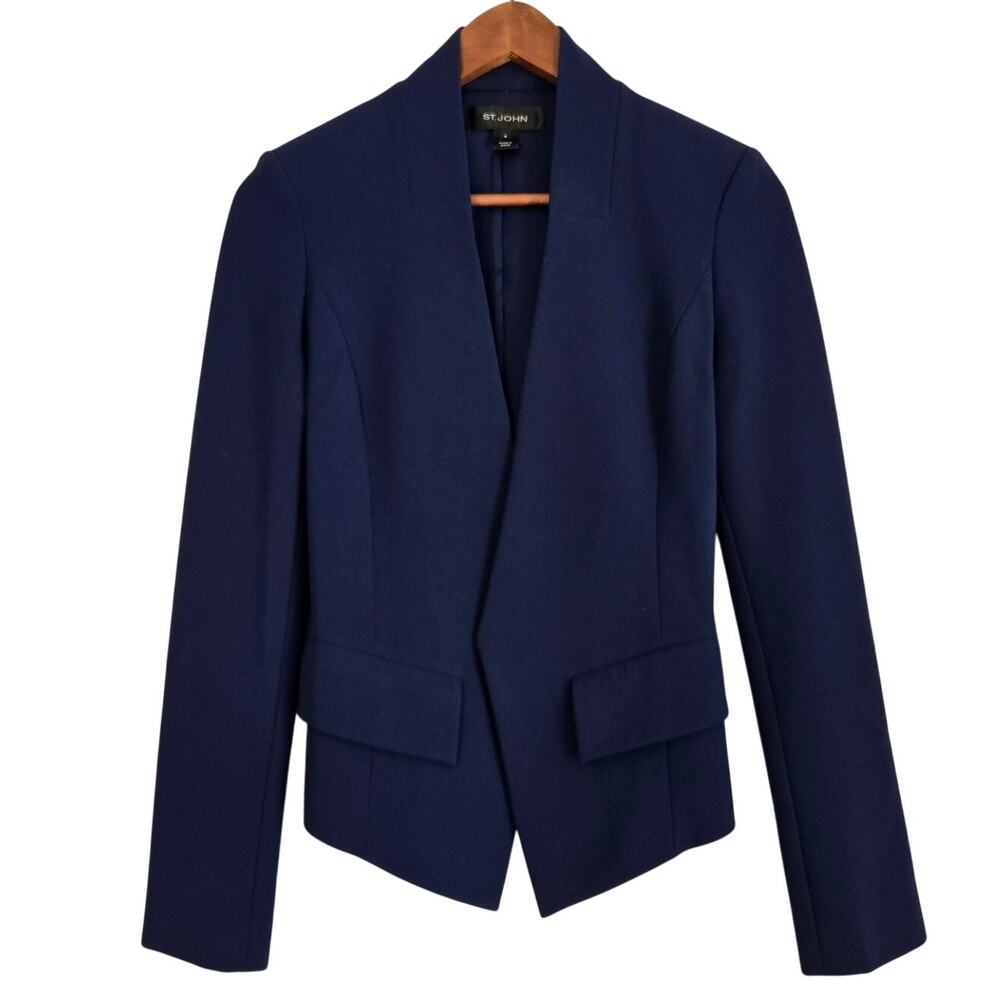 Old Money Quiet Luxury Corporate Editorial Siren St. John Structured Blazer 0
